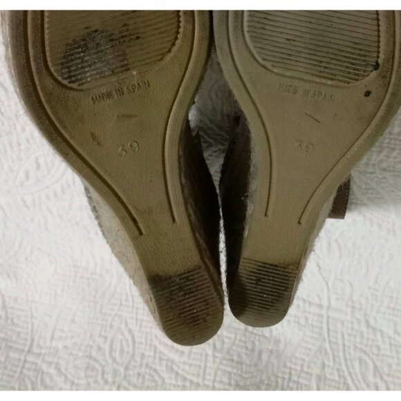 Juncal Aguirre Women’s Shoes Sandals Platform Size 39 Beige - Picture 6 of 8